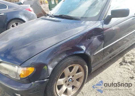 2004 BMW 325Xi из США, поврежденный, VIN WBAEU33424PM60426